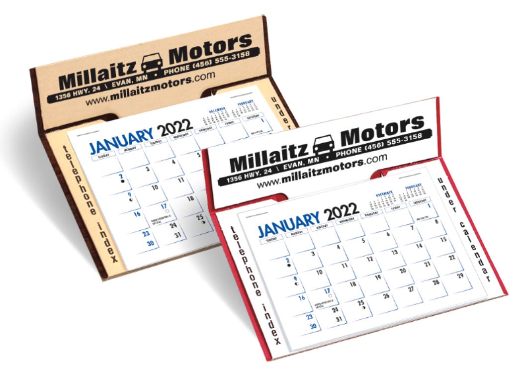 Triumph® Memo Desk Calendar — view 12