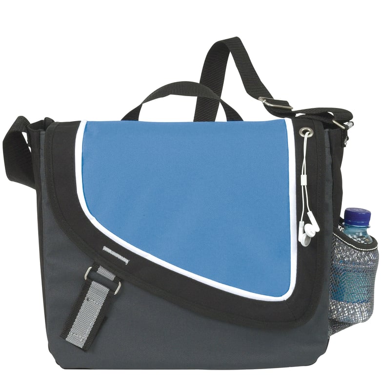 Atchison® A Step Ahead Messenger Bag with Headphone Port — view 21