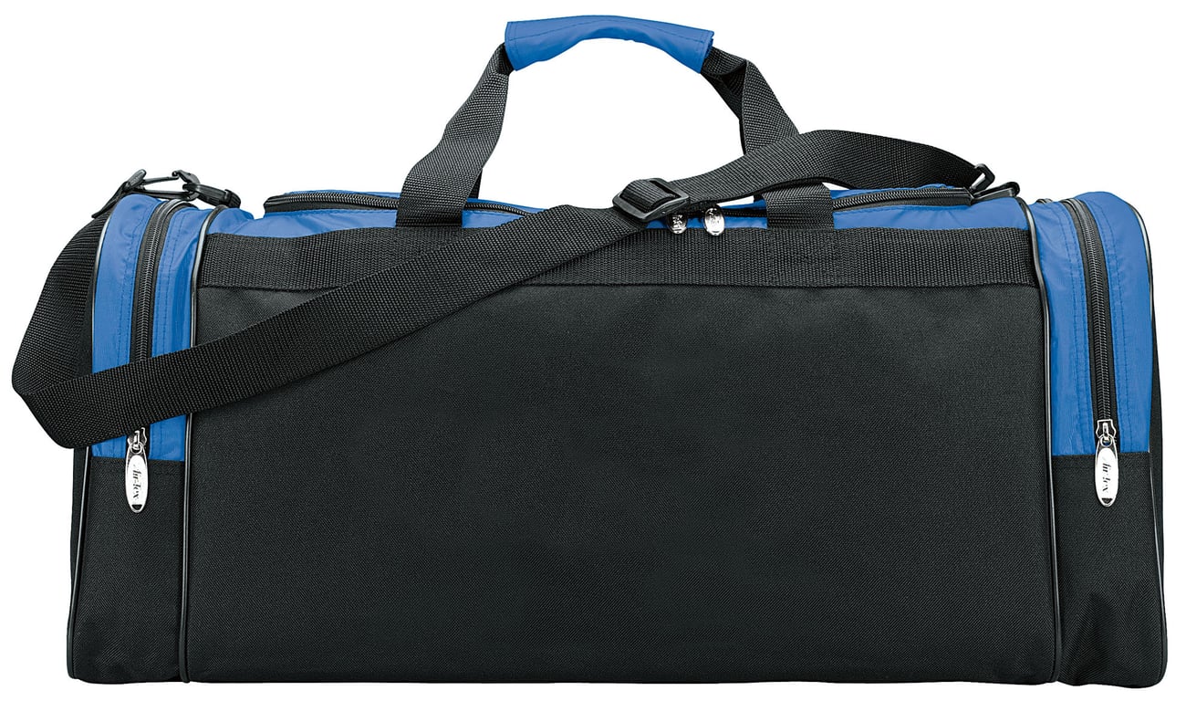 Color Accent Club Duffel Bag with U-Shaped Zip Main Compartment — view 7