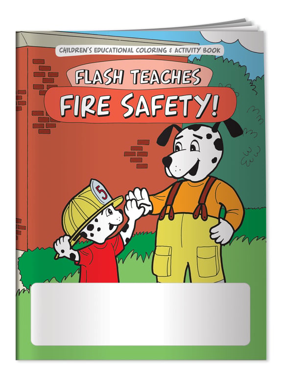 Practice Fire Safety Coloring Book, 16 Pages — view 4