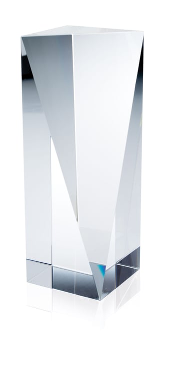 JAFFA® Atria Award - Medium, Optical Crystal — view 12