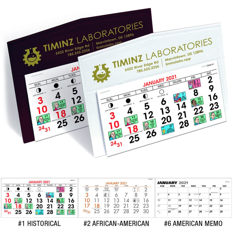 Triumph® Calendars Legacy Desk Calendar — view 9