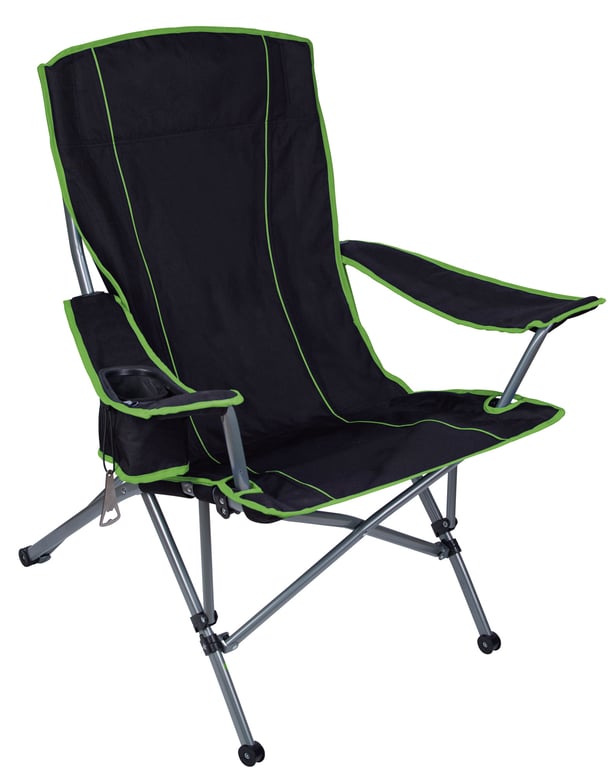 Koozie® Everest Oversized Folding Chair with Cup Holder — view 24