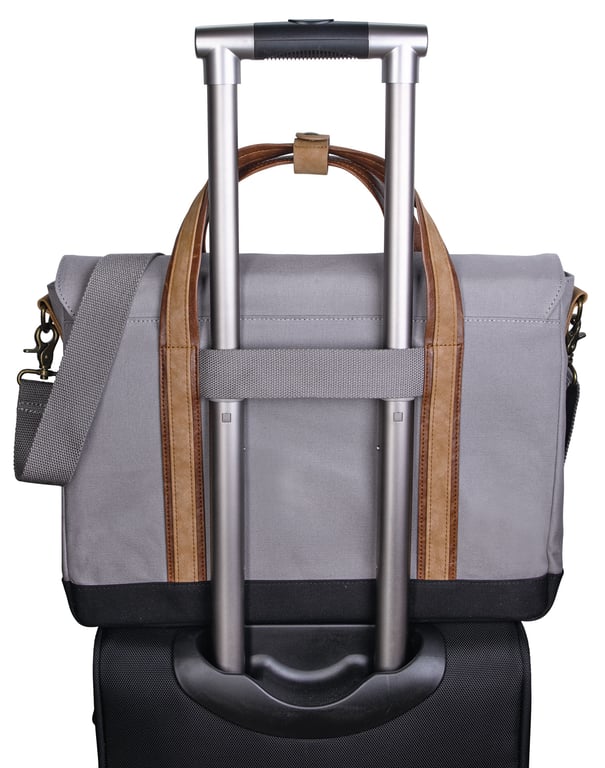 KAPSTON® San Marco Cotton Canvas Messenger Bag — view 41
