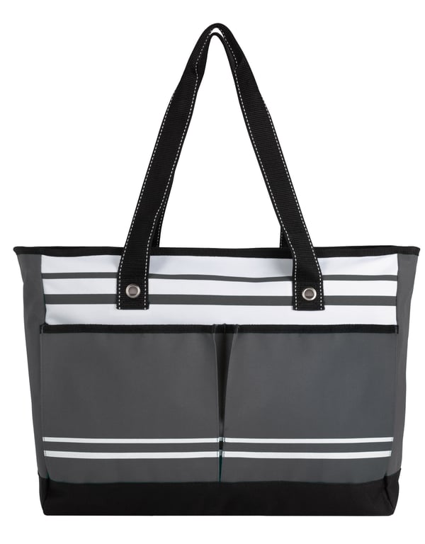 Atchison® Two-Pocket Fashion Tote with Zippered Main Compartment — view 21