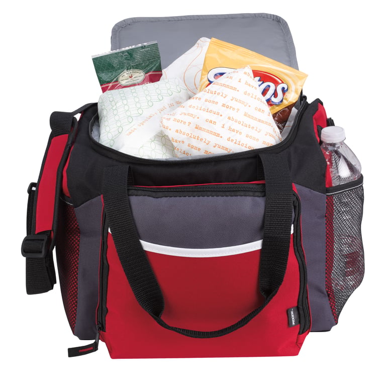 Koozie® 12-Can Duffel Cooler with Mesh Side Pockets — view 14