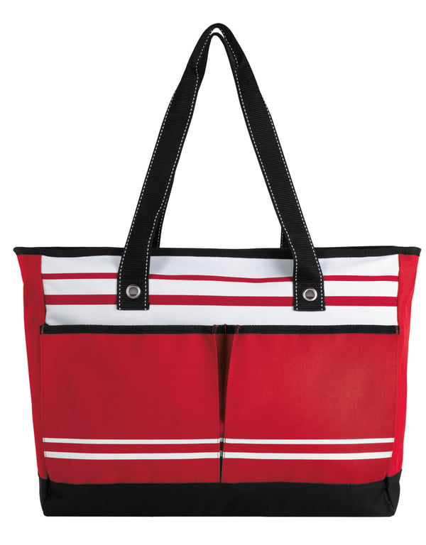 Atchison® Two-Pocket Fashion Tote with Zippered Main Compartment — view 23