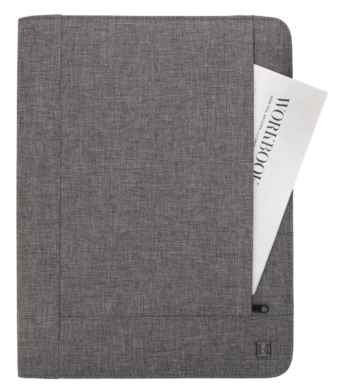 KAPSTON® Pierce Two-Tone Padfolio with FSC®-Certified Writing Pad — view 12