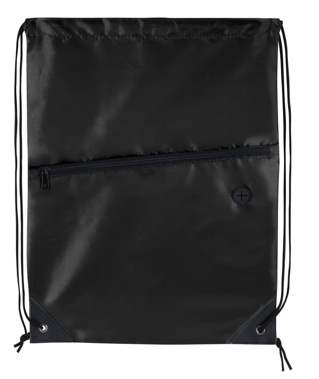 Good Value™ Front Zip Drawstring Backpack — view 19