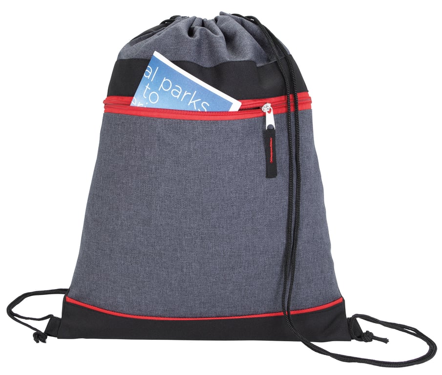 Good Value™ RPET Two-Tone Drawstring Backpack — view 20