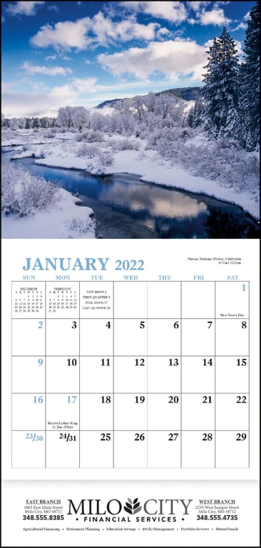 Good Value™ Landscapes of America Mini Calendar — view 13