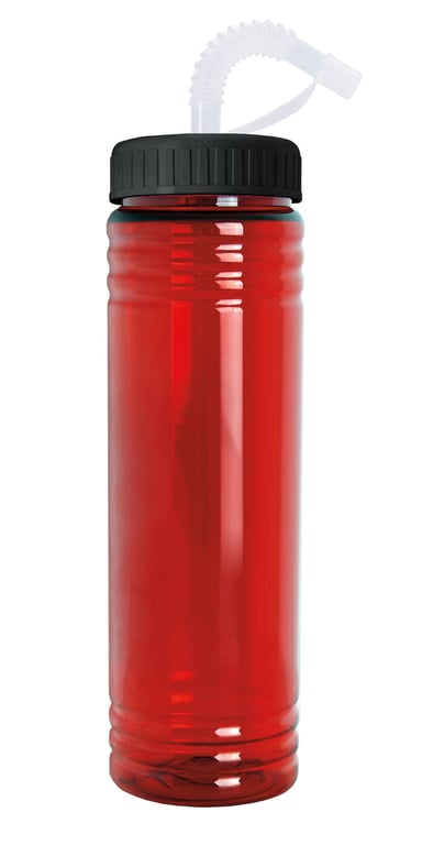Garyline® Slim Fit Water Bottle with Straw Lid, 24 oz. — view 24