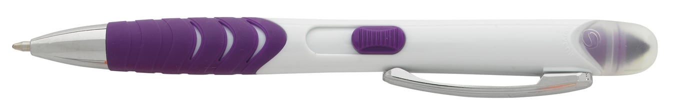 Souvenir® Jalan Highlighter Pen Combo, Slide-Action Ballpoint — view 54