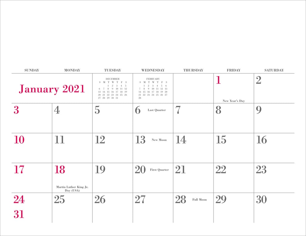 Triumph® Calendars Spiral-Bound Custom Wall Calendar, 12-Month — view 7