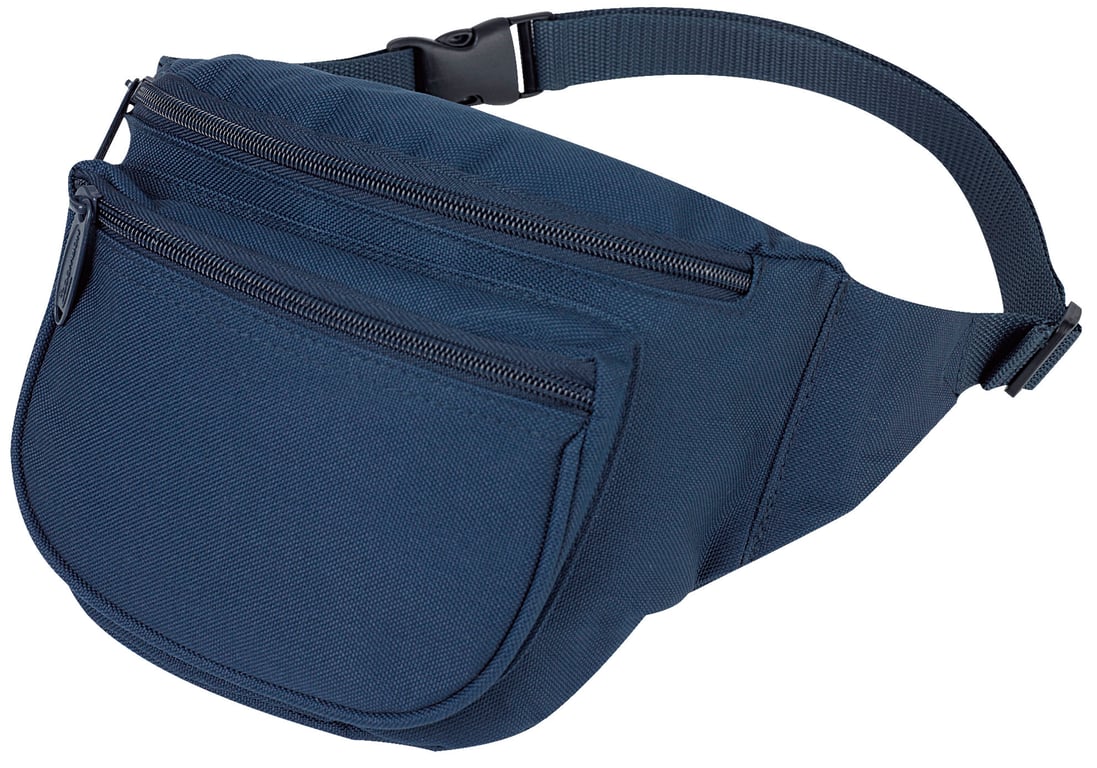 Fanny Pack with Two Compartments, 600D Polyester — view 6