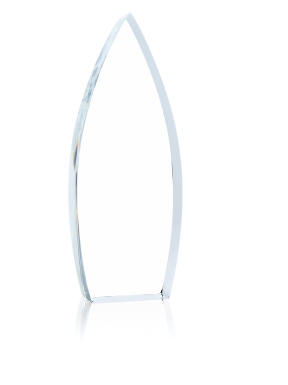 JAFFA® Sky Bound Large Optical Crystal Award — view 6