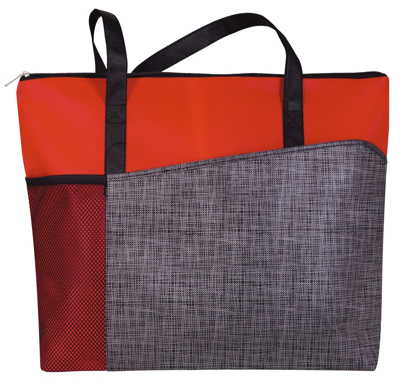 Good Value™ Select Pattern Non-Woven Tote with Zippered Main Compartment — view 16