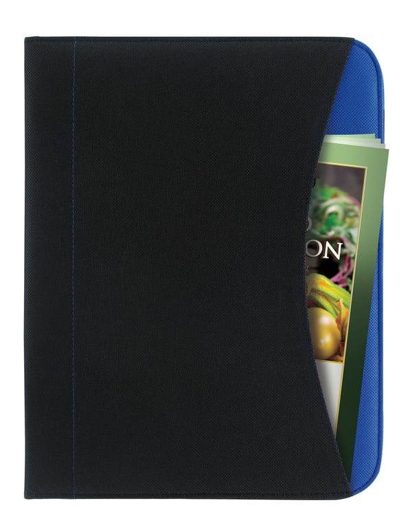 Good Value™ Non-Woven Curve Padfolio with Writing Pad — view 17