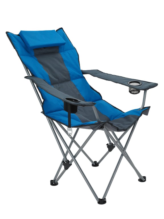 Premium Stripe Reclining Chair with Carry Bag — view 11