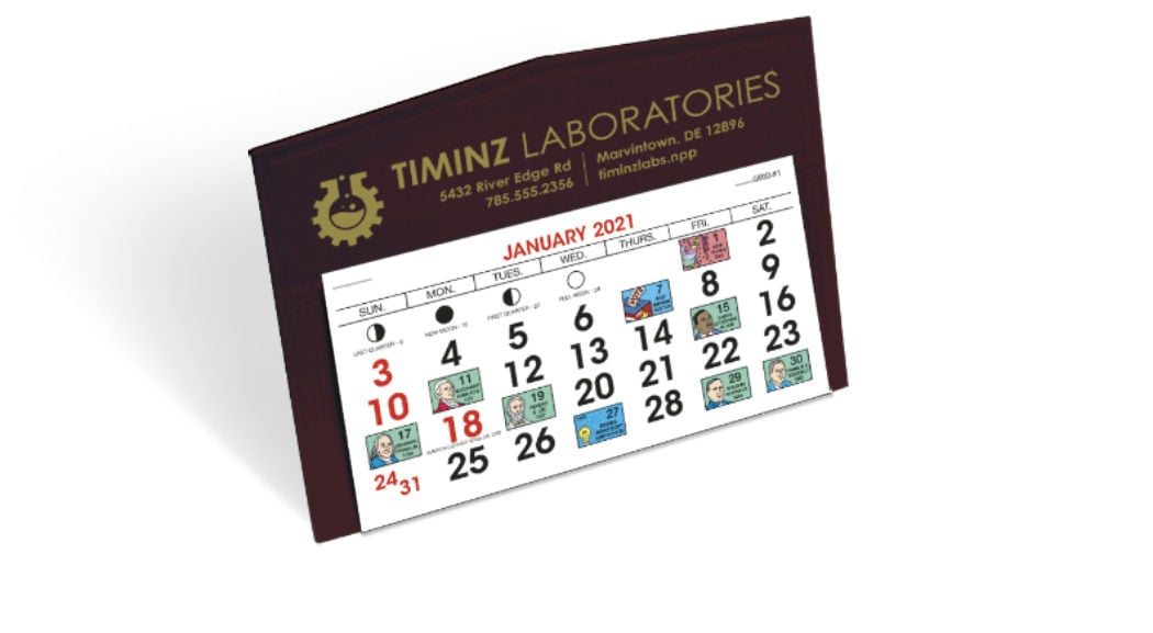 Triumph® Calendars Legacy Desk Calendar — view 17