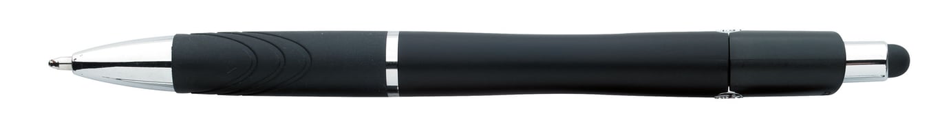 Souvenir® Emblem Stylus Pen with Rubber Grip — view 29