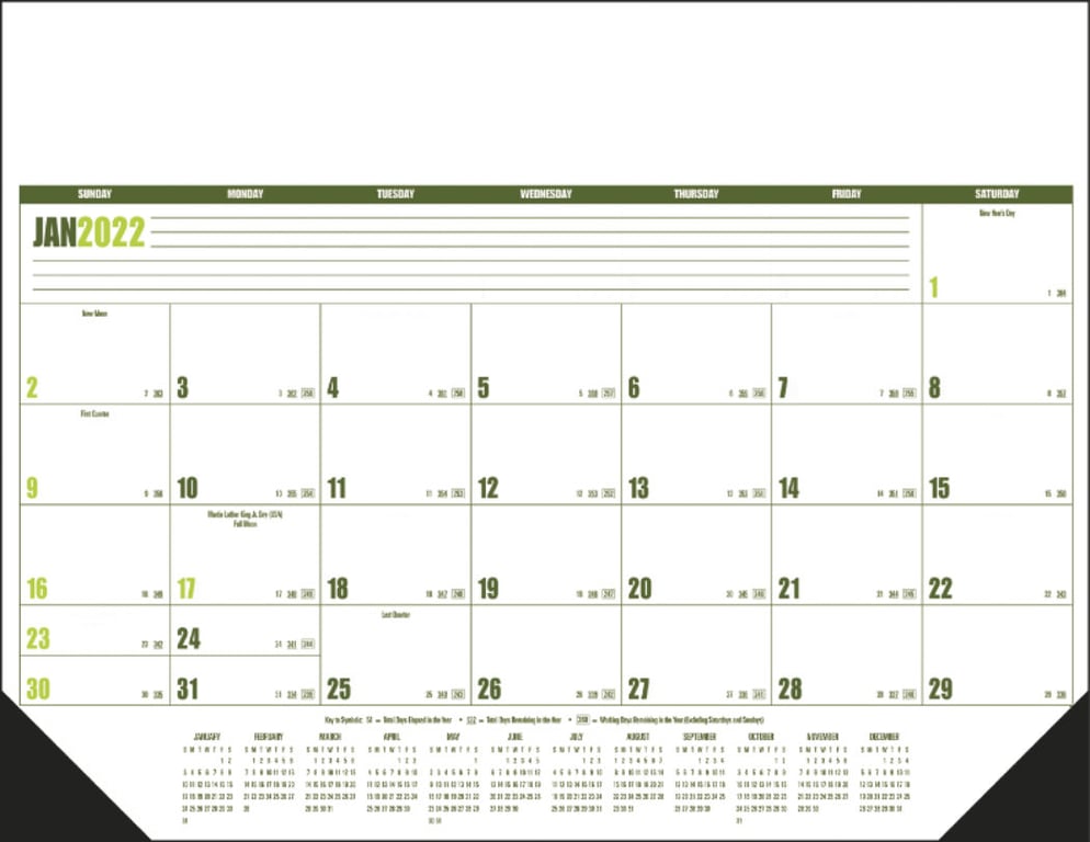 Good Value™ Multi-Color Desk Pad, 22 x 17 Inches — view 11