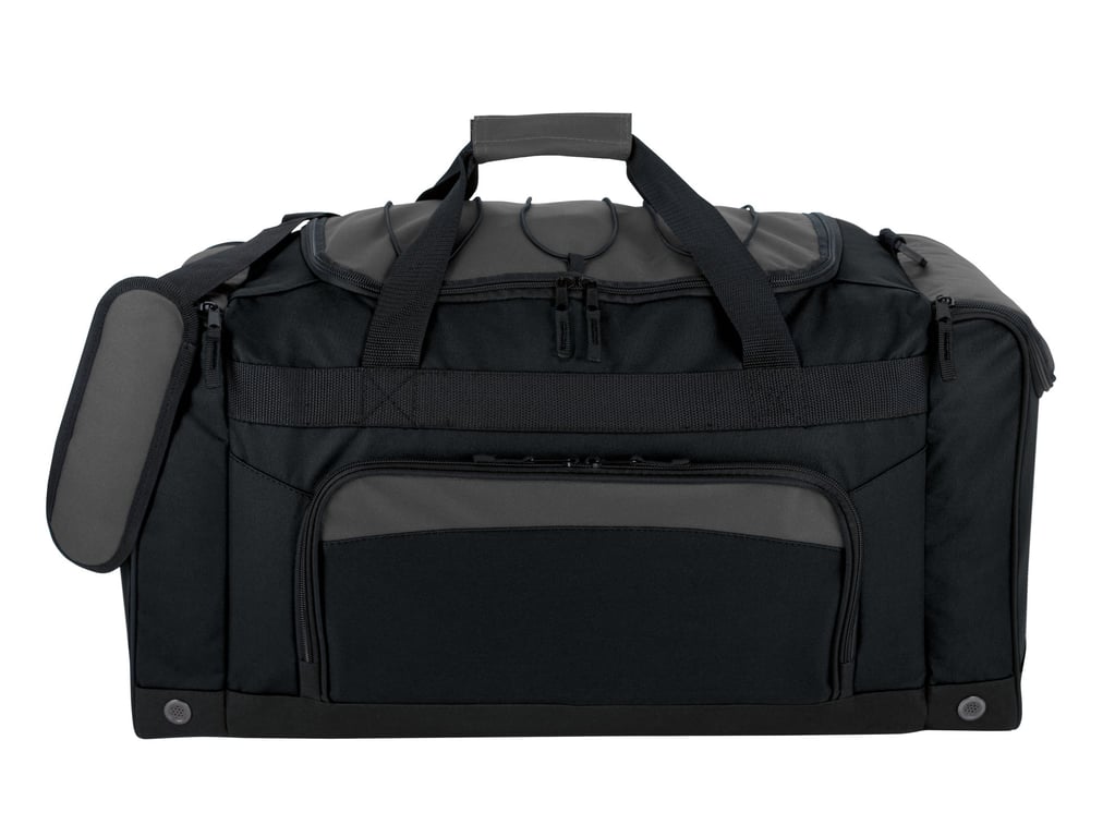 Bungee Top Duffel Bag with Zippered Pockets — view 11