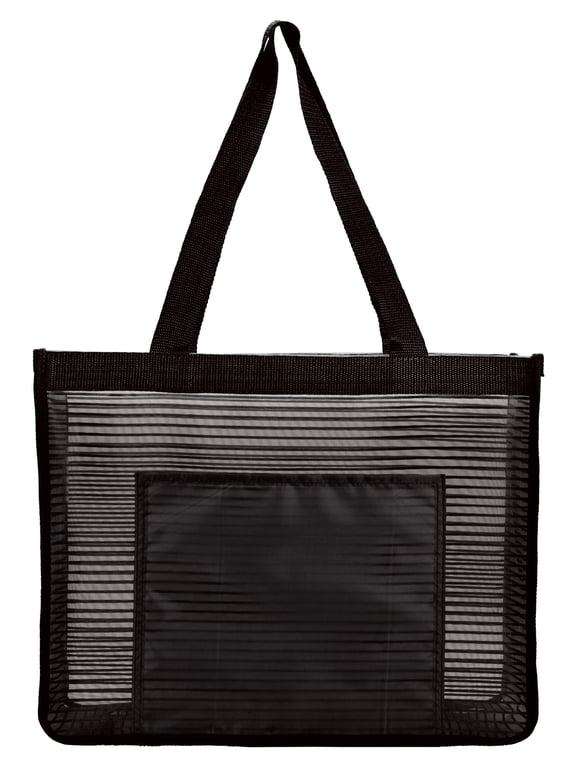 Good Value™ Landscape Mesh Tote with Front Slip Pocket — view 8
