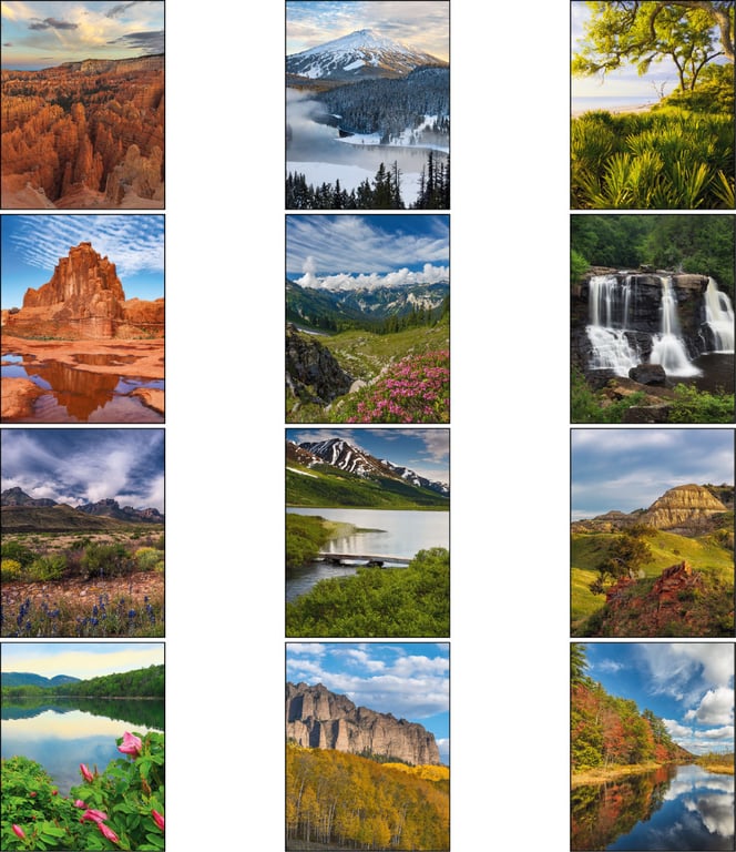 Triumph® Calendars Scenic Desk Pad — view 15