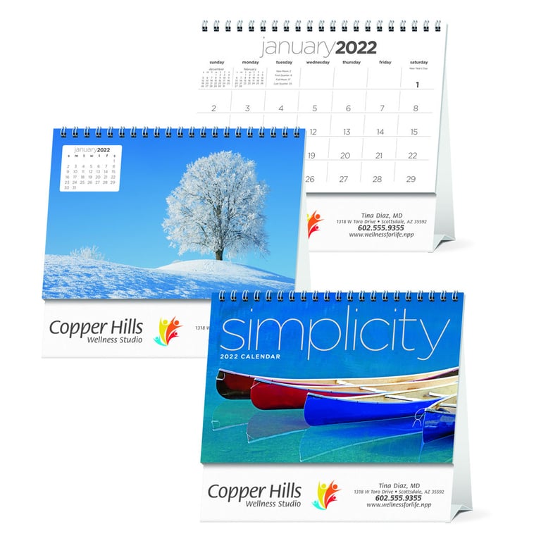 Triumph® Calendars Simplicity Large Desk Calendar — view 10