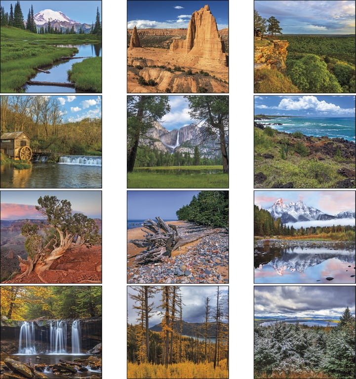 Good Value™ Landscapes of America Mini Calendar — view 16