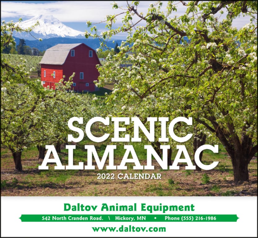 Triumph® Calendars Scenic Almanac Wall Calendar — view 11