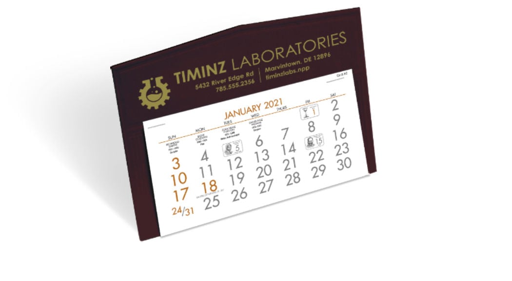 Triumph® Calendars Legacy Desk Calendar — view 19
