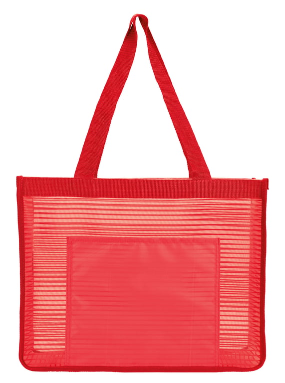 Good Value™ Landscape Mesh Tote with Front Slip Pocket — view 13