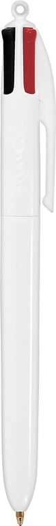 BIC® 4-Color™ Multicolor Ballpoint Pen, White Barrel — view 20