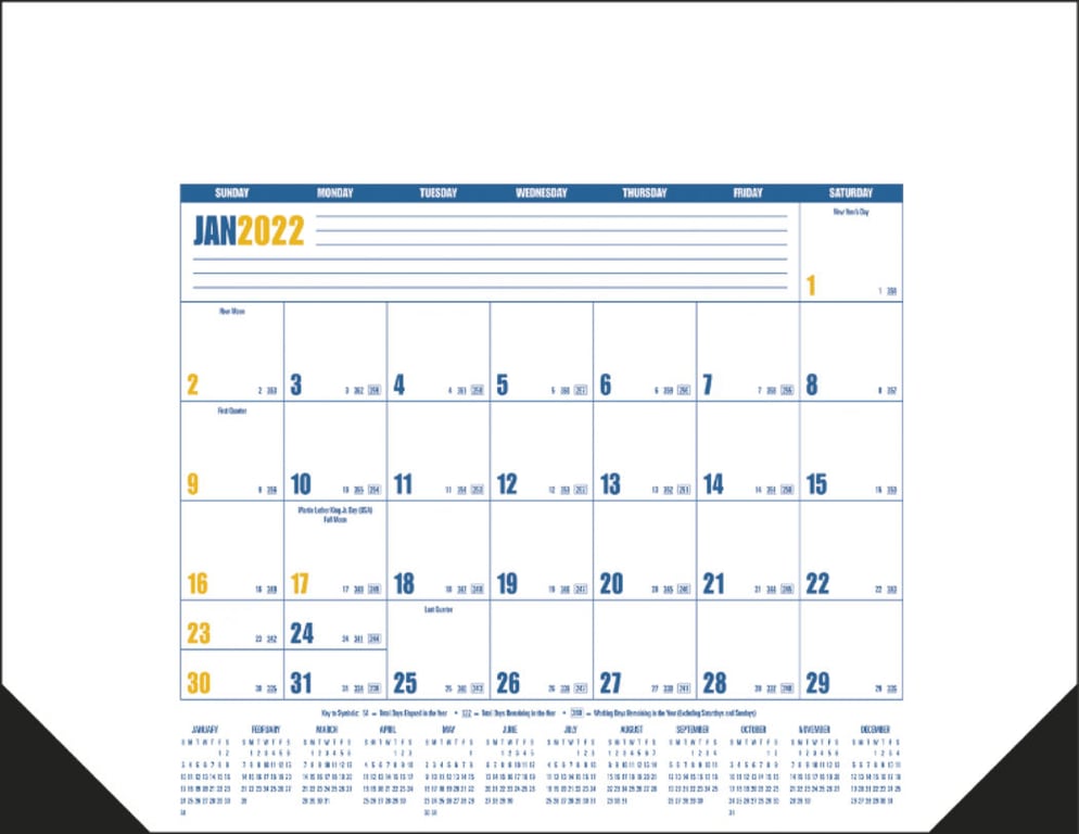 Good Value™ Multi-Color Desk Pad, 22 x 17 Inches — view 18