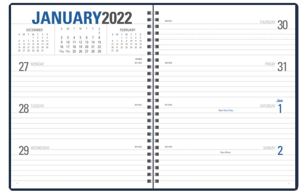 Triumph® Calendars Classic Weekly Planner, 13-Month — view 43