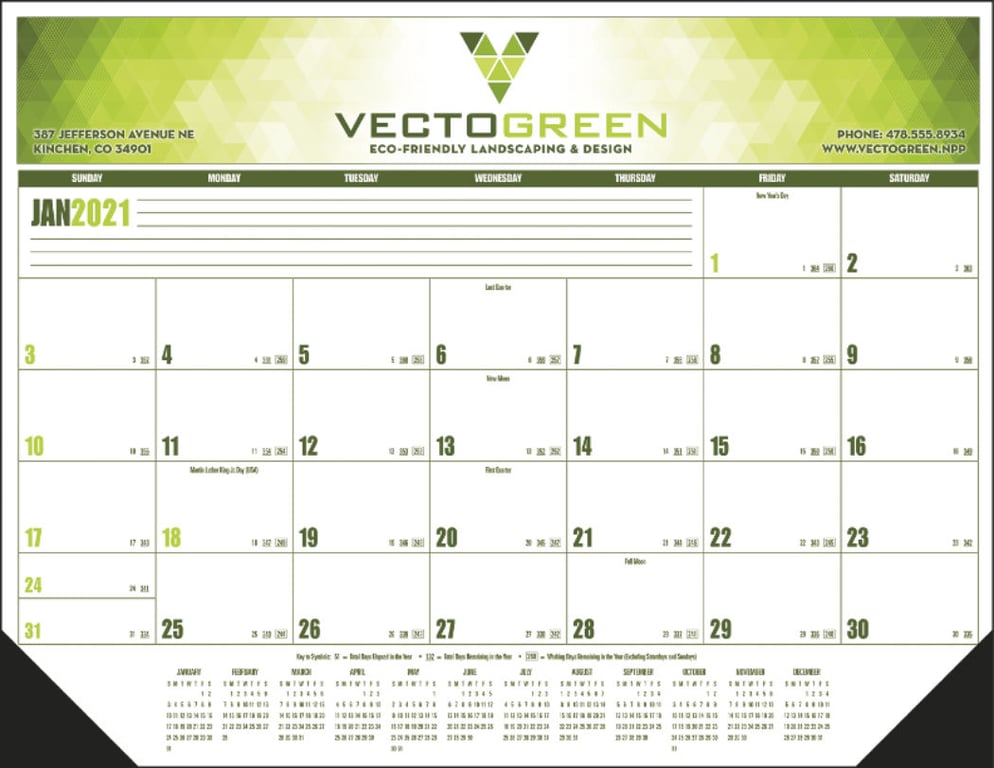 Good Value™ Multi-Color Desk Pad, 22 x 17 Inches — view 9