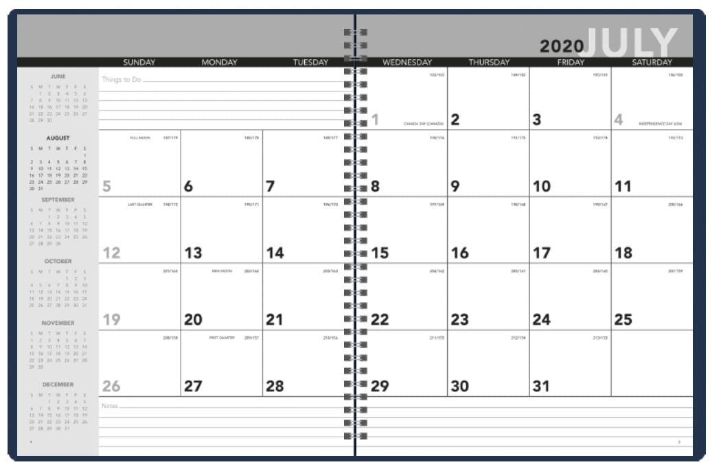 Triumph® Academic Monthly Planner, 14-Month — view 43