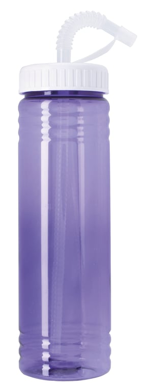 Garyline® Slim Fit Water Bottle with Straw Lid, 24 oz. — view 26