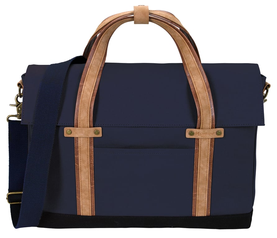 KAPSTON® San Marco Cotton Canvas Messenger Bag — view 44