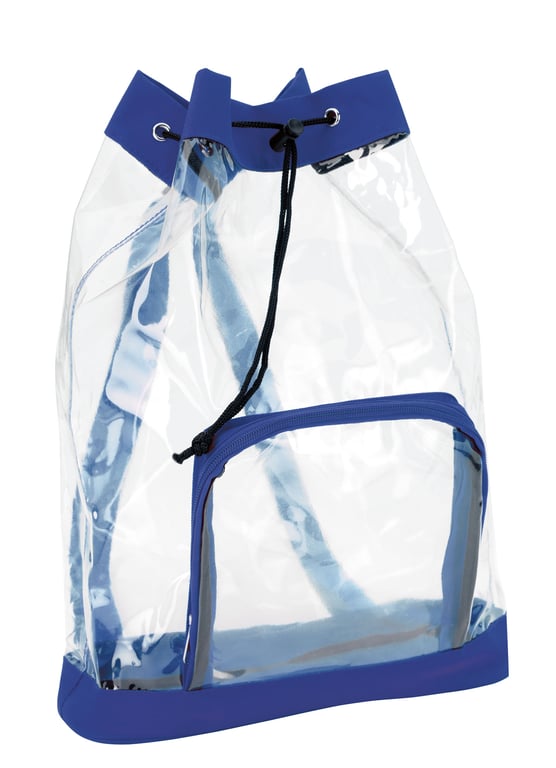 Good Value™ Clear Cinch Backpack with Drawstring Closure — view 15