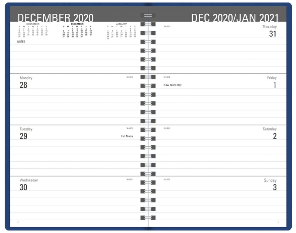 Triumph® Calendars Classic Weekly Desk Planner — view 33