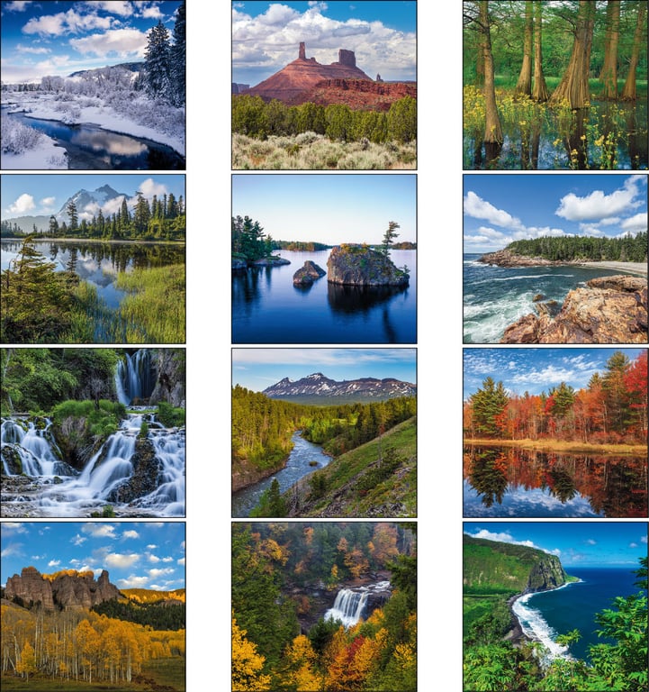 Good Value™ Landscapes of America Mini Calendar — view 14