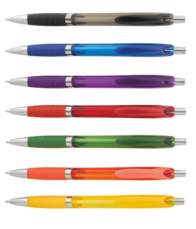 Epiphany Plunger-Action Pen with Translucent Barrel — view 29
