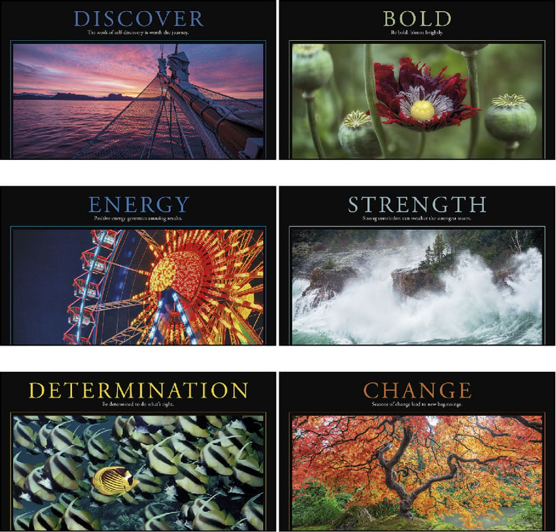 Triumph® Calendars Motivations Wall Calendar, 17 x 23 in. — view 4