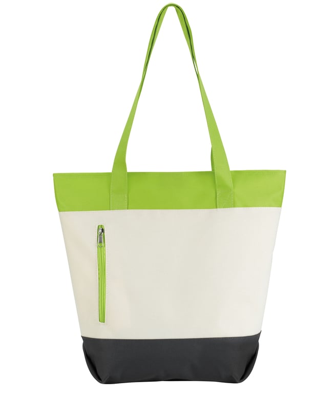 Good Value™ Color Zip Tote, 600D Polyester — view 24