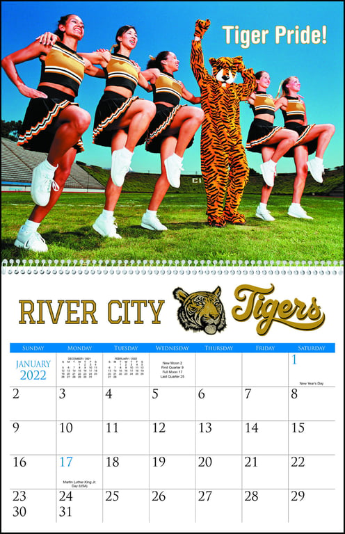 Triumph® Calendars Spiral-Bound Custom Wall Calendar, 12-Month — view 9