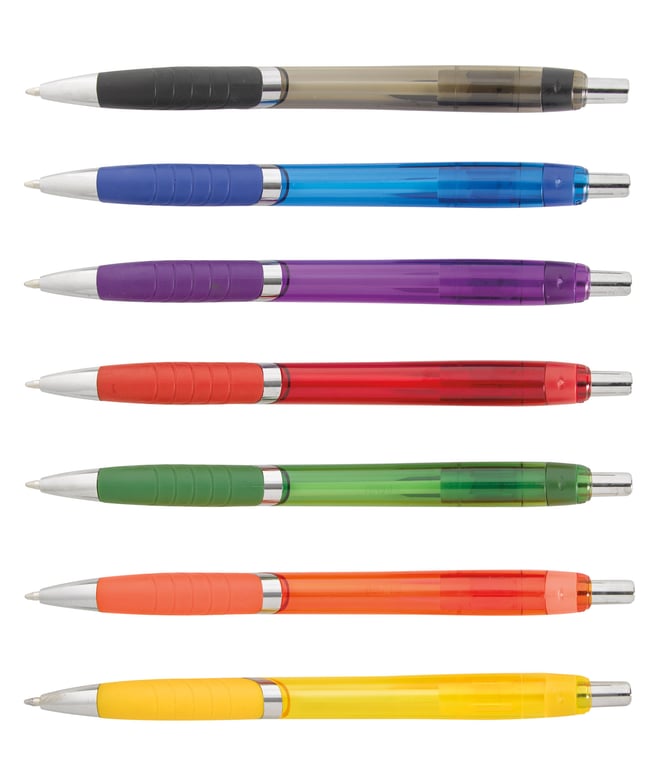 Epiphany Plunger-Action Pen with Translucent Barrel — view 28