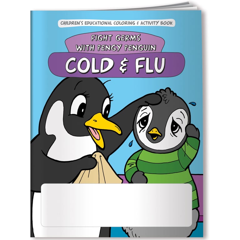 Be Safe: Stop the Spread of Germs Coloring Book — view 3